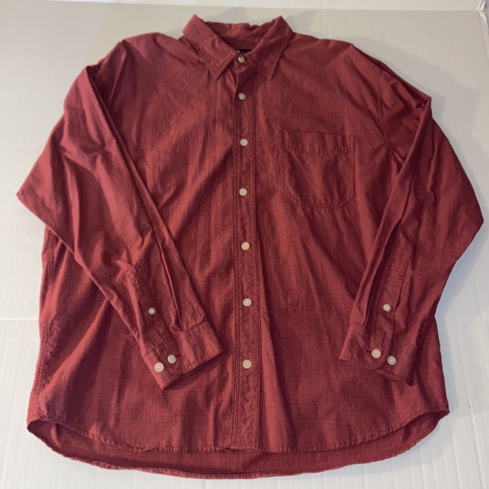 BKE Division 67 Men’s Long Sleeve Button Up Large Shirt